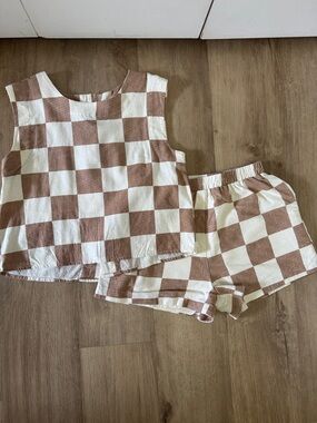 The Workshop Checkered Set size small